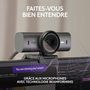 Voir la diapositive 4 : Logitech Webcam MX Brio Streaming 4K Graphite