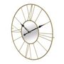 Voir la diapositive 3 : Paris Prix Horloge Murale Avec Miroir  Glam Stick  80cm Or