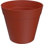 GARDENSTAR Pot horticole en plastique - 25cm - Marsala