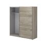 Voir la diapositive 5 : Armoire 2 Portes Coulissantes L180cm cm SEVILLE