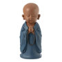 Voir la diapositive 1 : Paris Prix Statuette Moine Prière  Grady  32cm Bleu