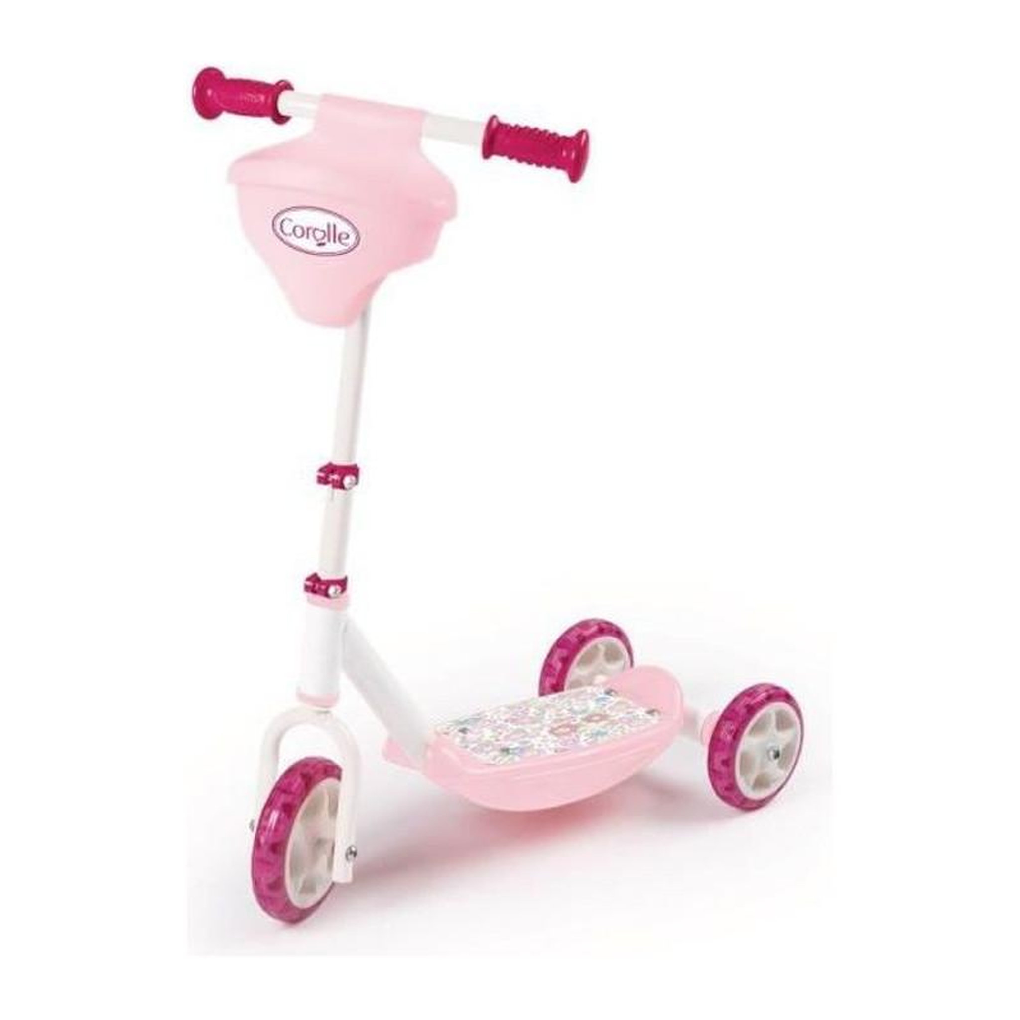 Voir la diapositive 1 : SMOBY COROLLE Patinette 3 roues