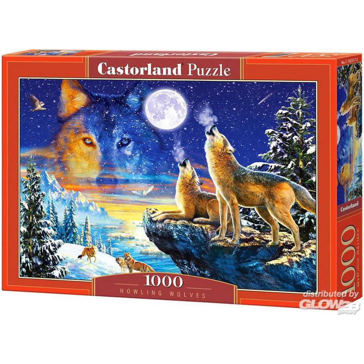 Castorland Puzzle 1000 pièces : Le hurlement des loups