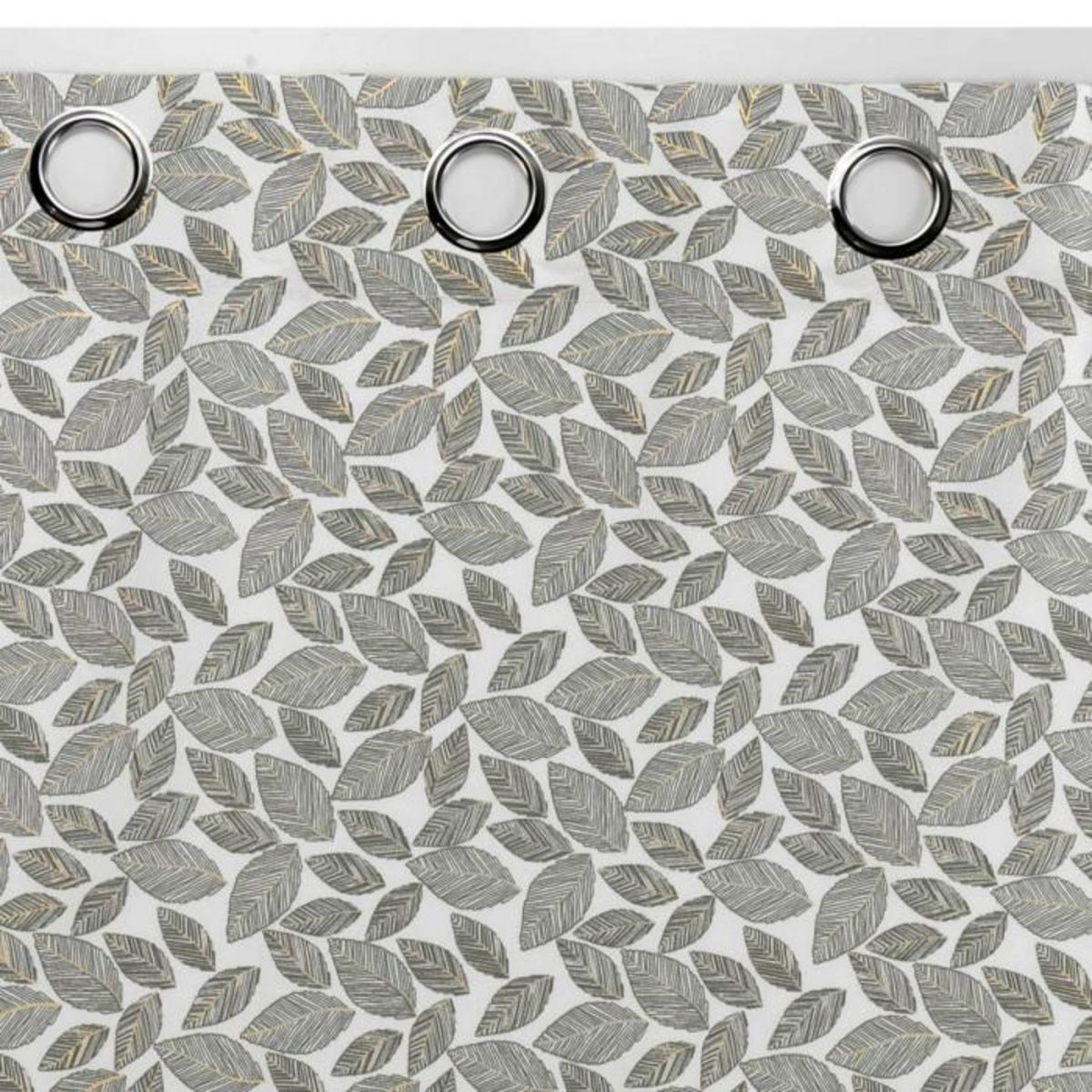 Paris Prix Rideau à Œillets Imprimé  Vilanelle  140x260cm Gris