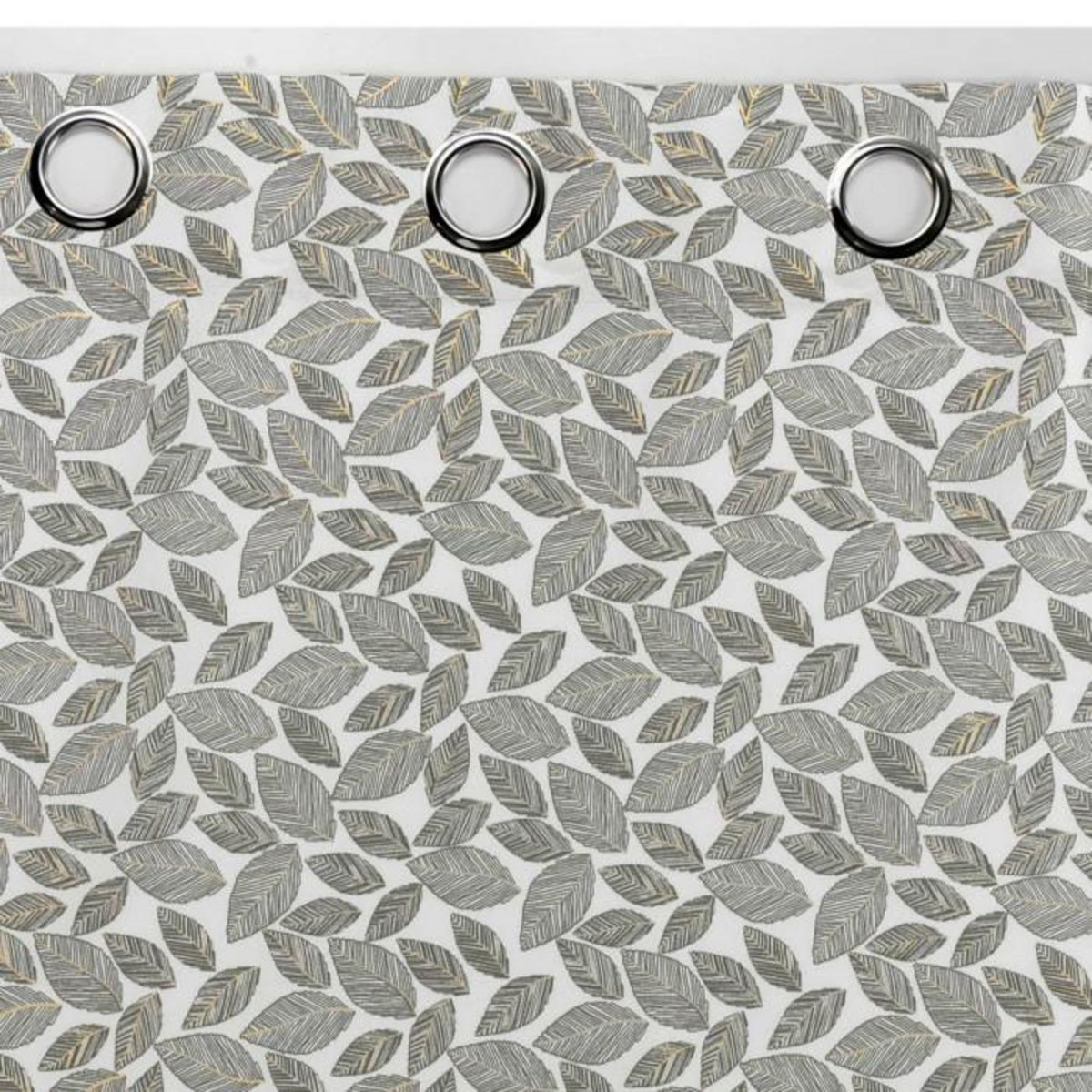 Paris Prix Rideau à Œillets Imprimé  Vilanelle  140x260cm Gris