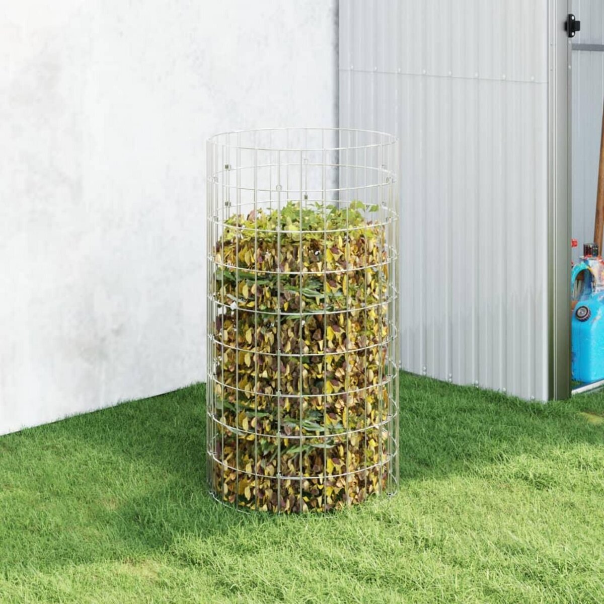 Composteur de jardin en pin 80x50x100 cm