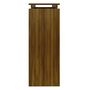Voir la diapositive 4 : VIDAXL Table console Chêne marron 102x30x80 cm Bois d ingénierie