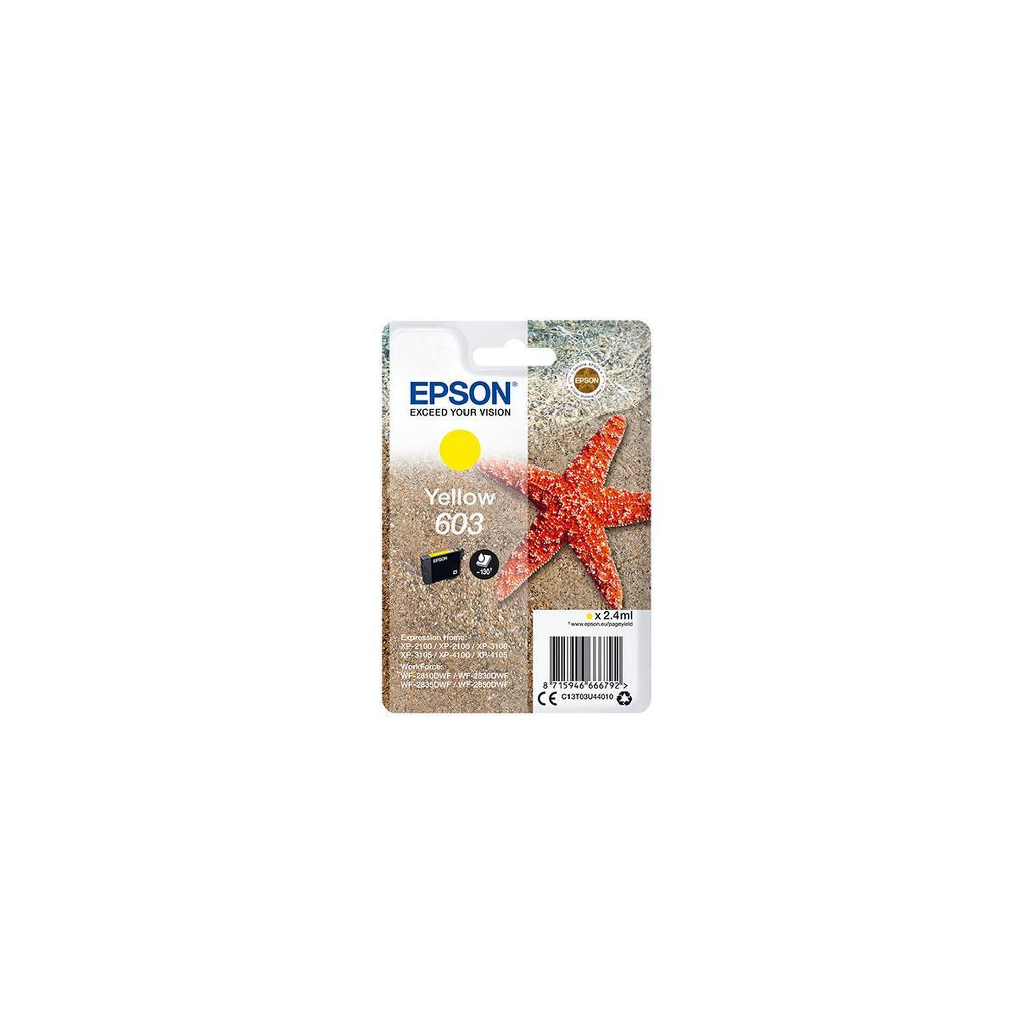 Voir la diapositive 2 : Epson CONSOMMABLE EPSON C 13 T 03 U 44010