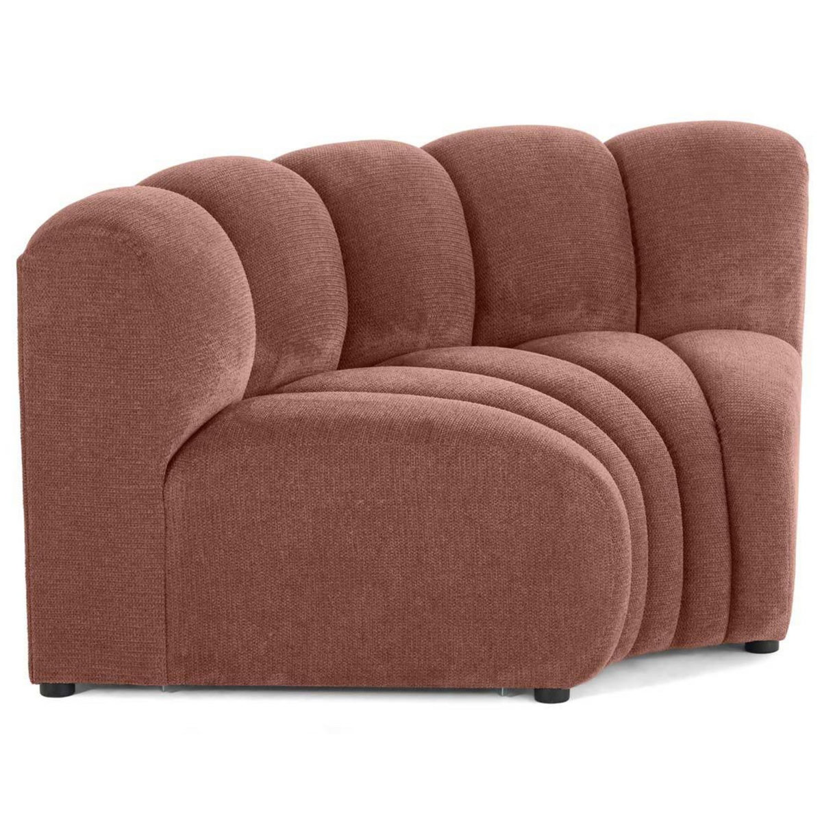 LISA DESIGN Debbie - module d'angle réversible en tissu texturé