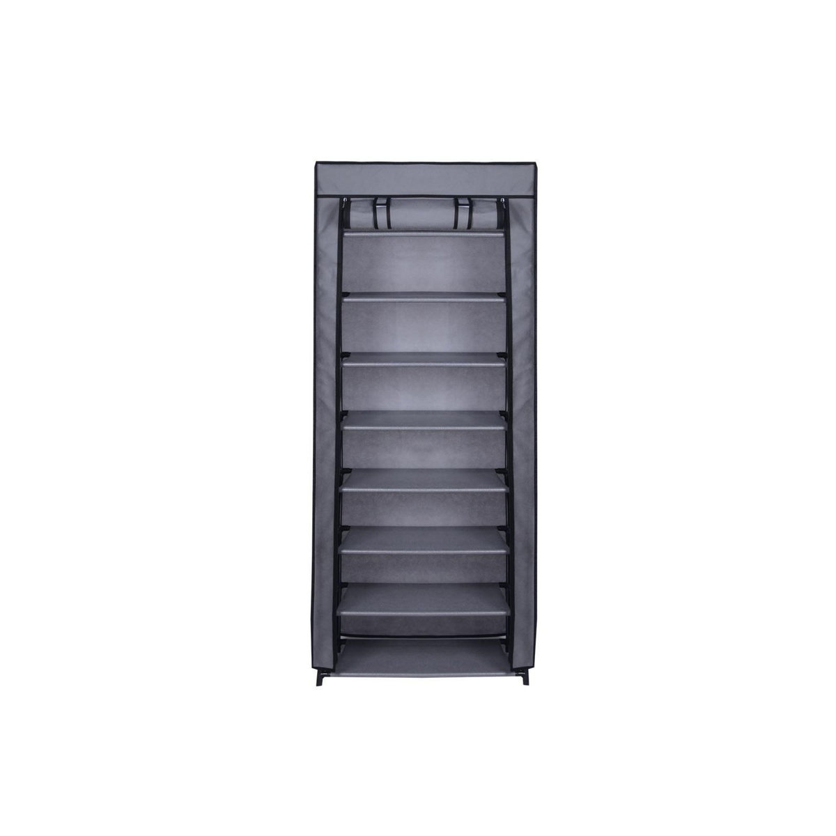 IDIMEX Meuble à chaussures en tissu TAMARA, 8 tablettes