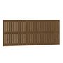 Voir la diapositive 2 : VIDAXL Tete de lit murale Marron miel 204x3x90 cm Bois massif de pin