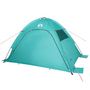 Voir la diapositive 5 : VIDAXL Tente de plage vert d'eau impermeable