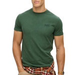 SUPERDRY T shirt  Foncé Homme Superdry Vintage LogoR6T. Coloris disponibles : Vert