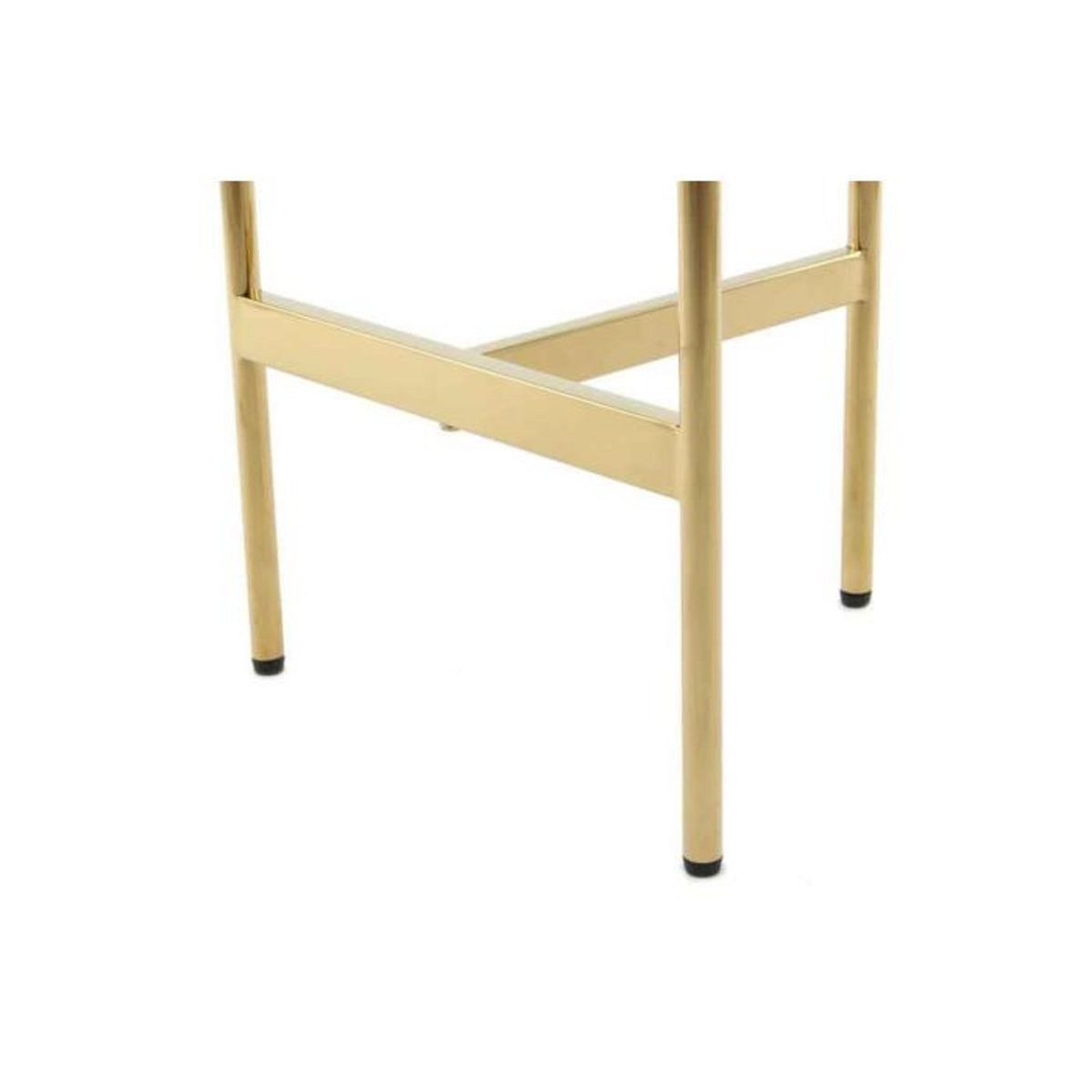 Paris Prix Table d'Appoint Ronde Design  Pema  54cm Or