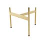 Voir la diapositive 6 : Paris Prix Table d'Appoint Ronde Design  Pema  54cm Or
