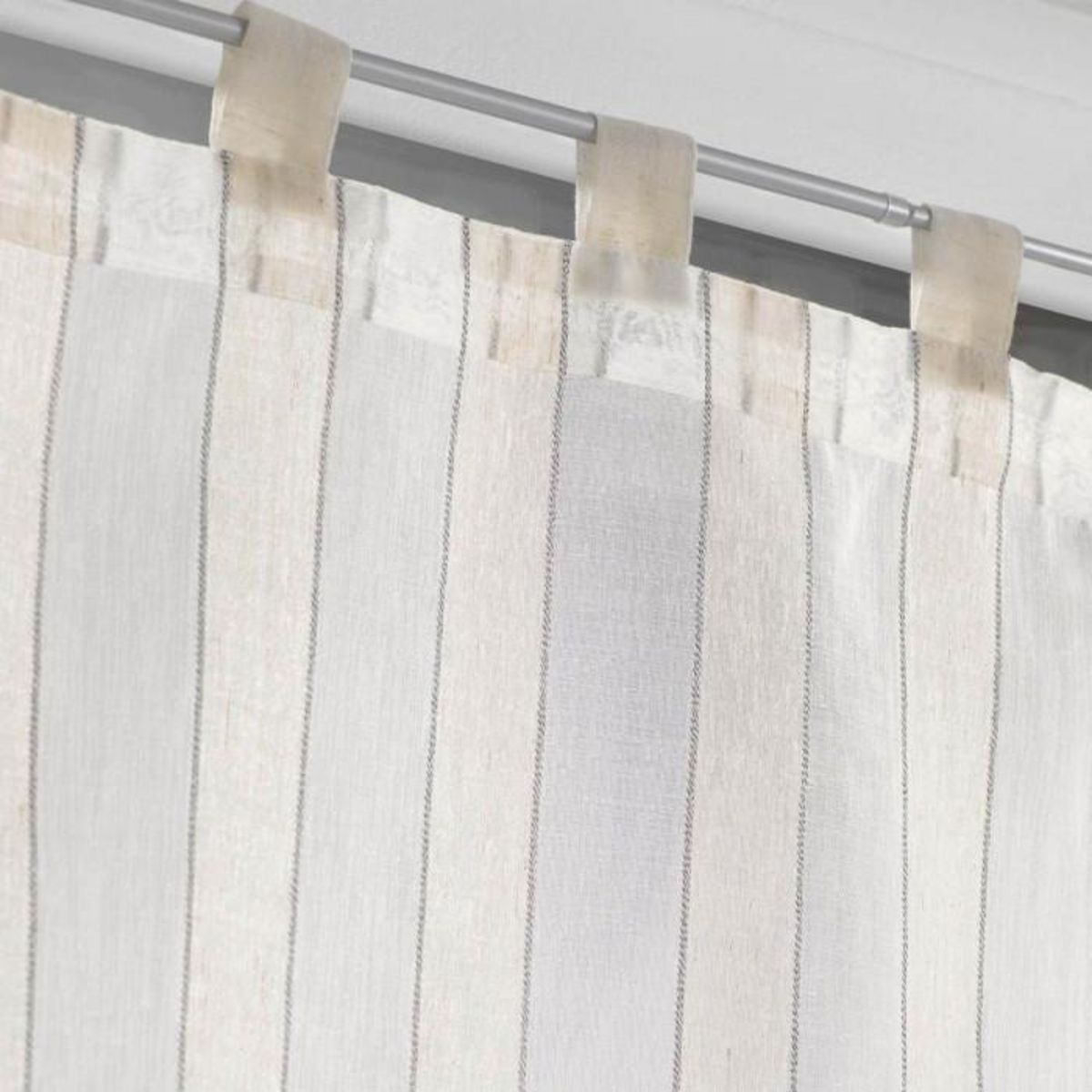 Paris Prix Paire de Voilages  Charlize  60x160cm Naturel