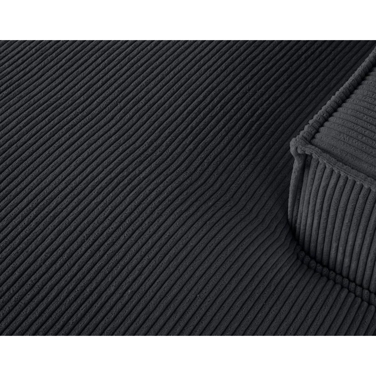 LISA DESIGN Spiaggia - canapé d'angle droit - 5 places - en velours côtelé