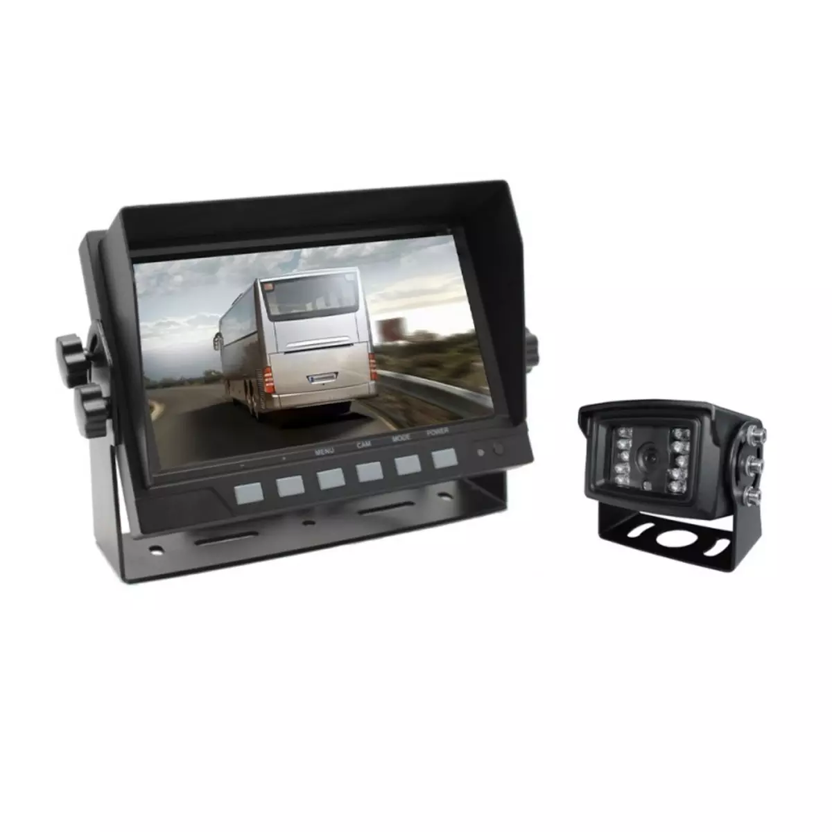 BEEPER Kit vidéo de recul professionnel avec écran LCD 7'' & caméra étanche BPRO-73