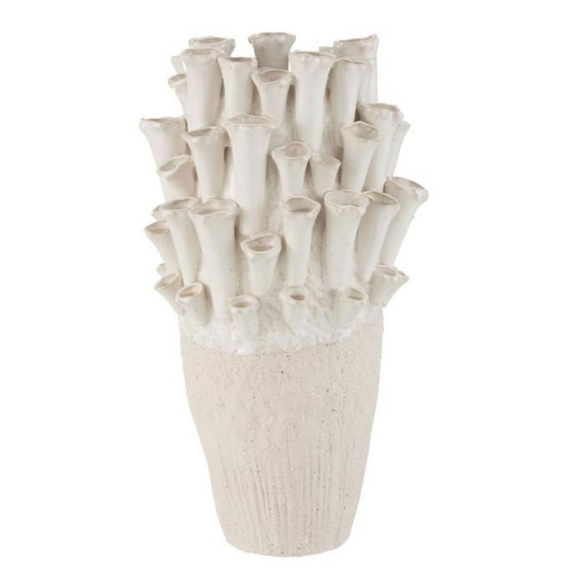 Paris Prix Vase en Céramique  Anémone  48cm Naturel