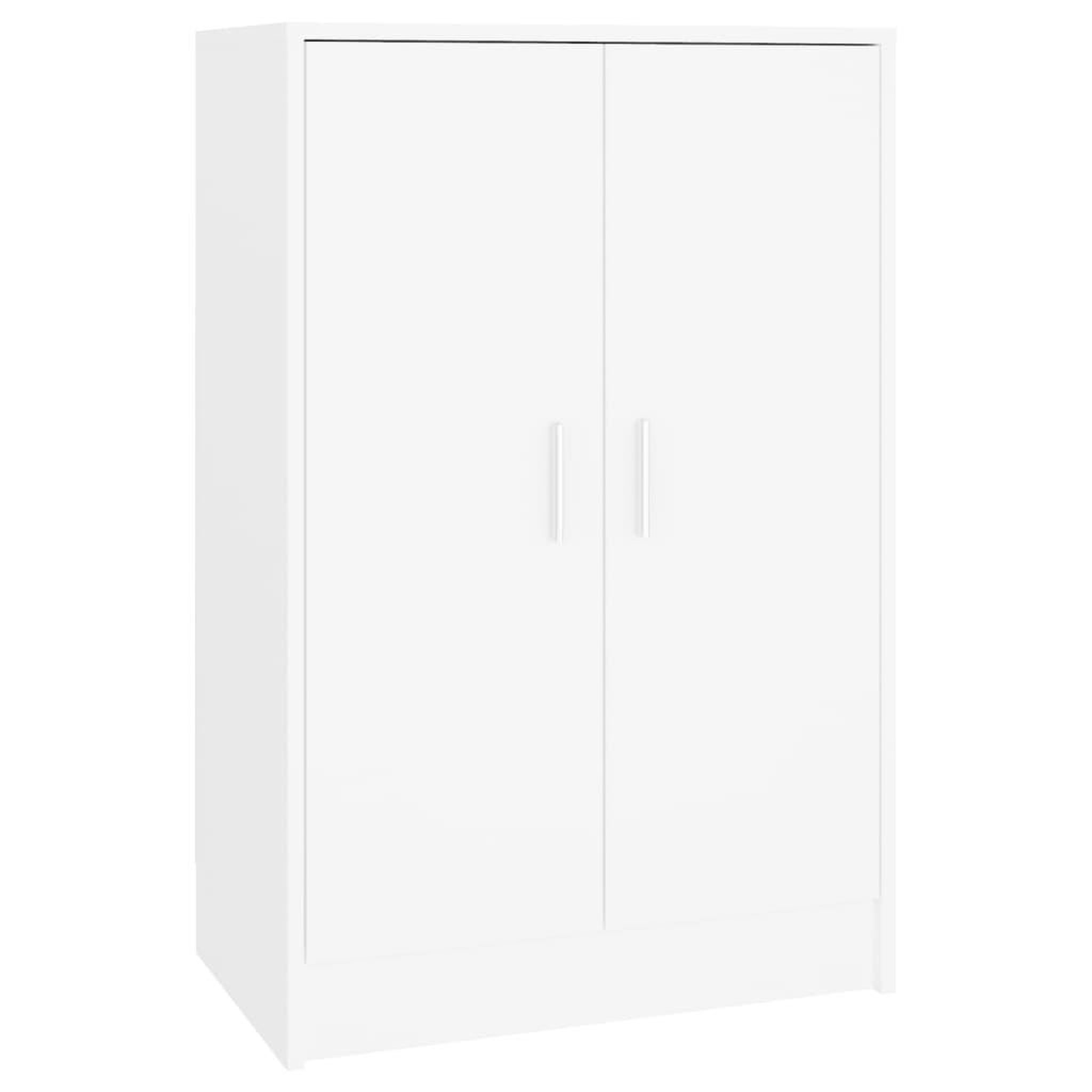 Voir la diapositive 2 : VIDAXL Armoire a chaussures Blanc 60x35x92 cm Bois d'ingenierie
