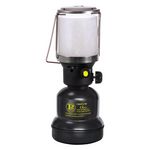 INTEC Lampe à gaz 1100W Allumage Piezo Coque Métal - Lampe de Camping Extérieure Cartouche gaz Butane 190g Perçables INTEC