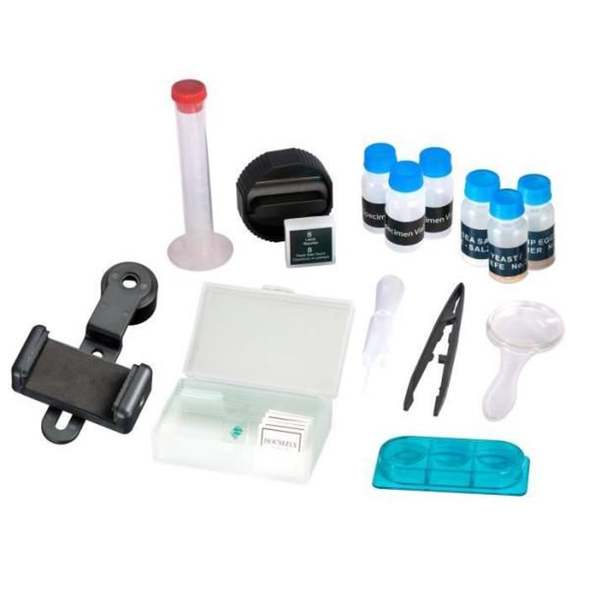 Bresser Microscope enfant - national geographic - 40-640x - avec adaptateur pour smartphone