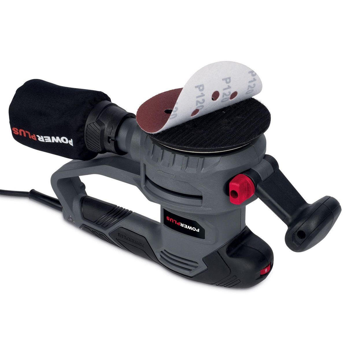 POWERPLUS Ponceuse excentrique 450w 125mm Powerplus