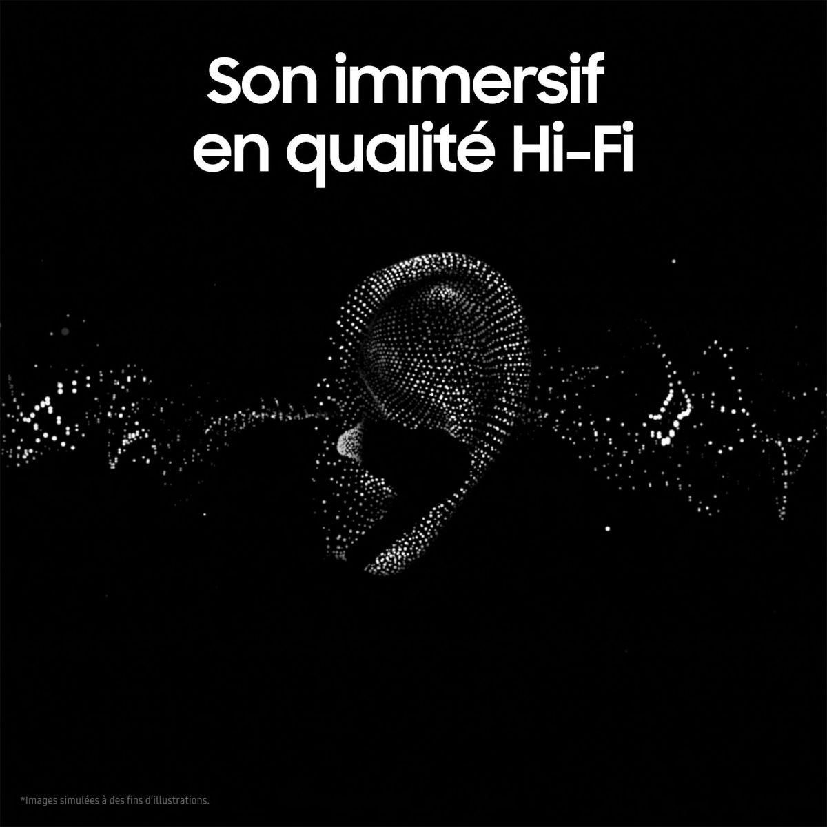 Samsung Ecouteurs Galaxy Buds 3 Pro Blanc