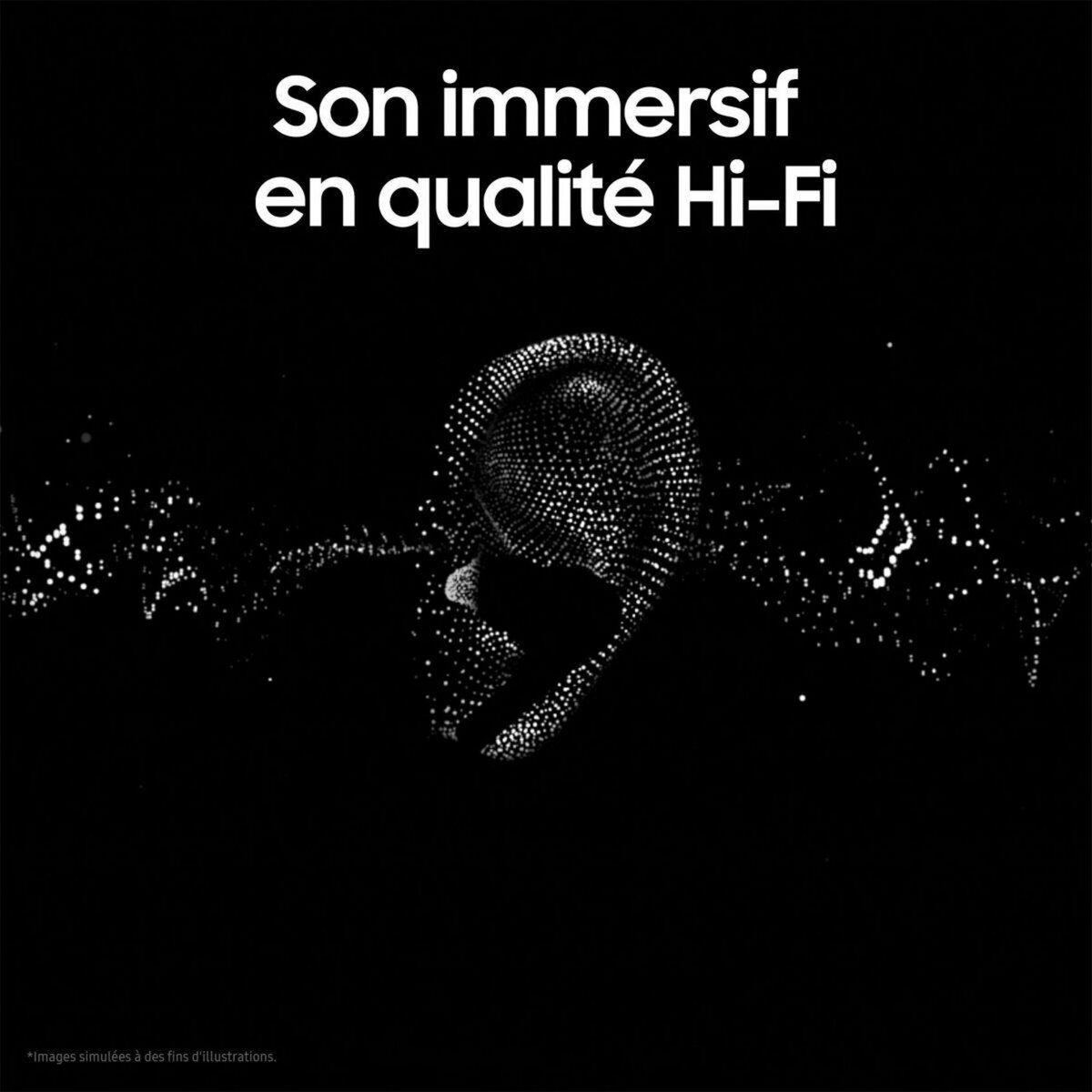 Samsung Ecouteurs Galaxy Buds 3 Pro Blanc