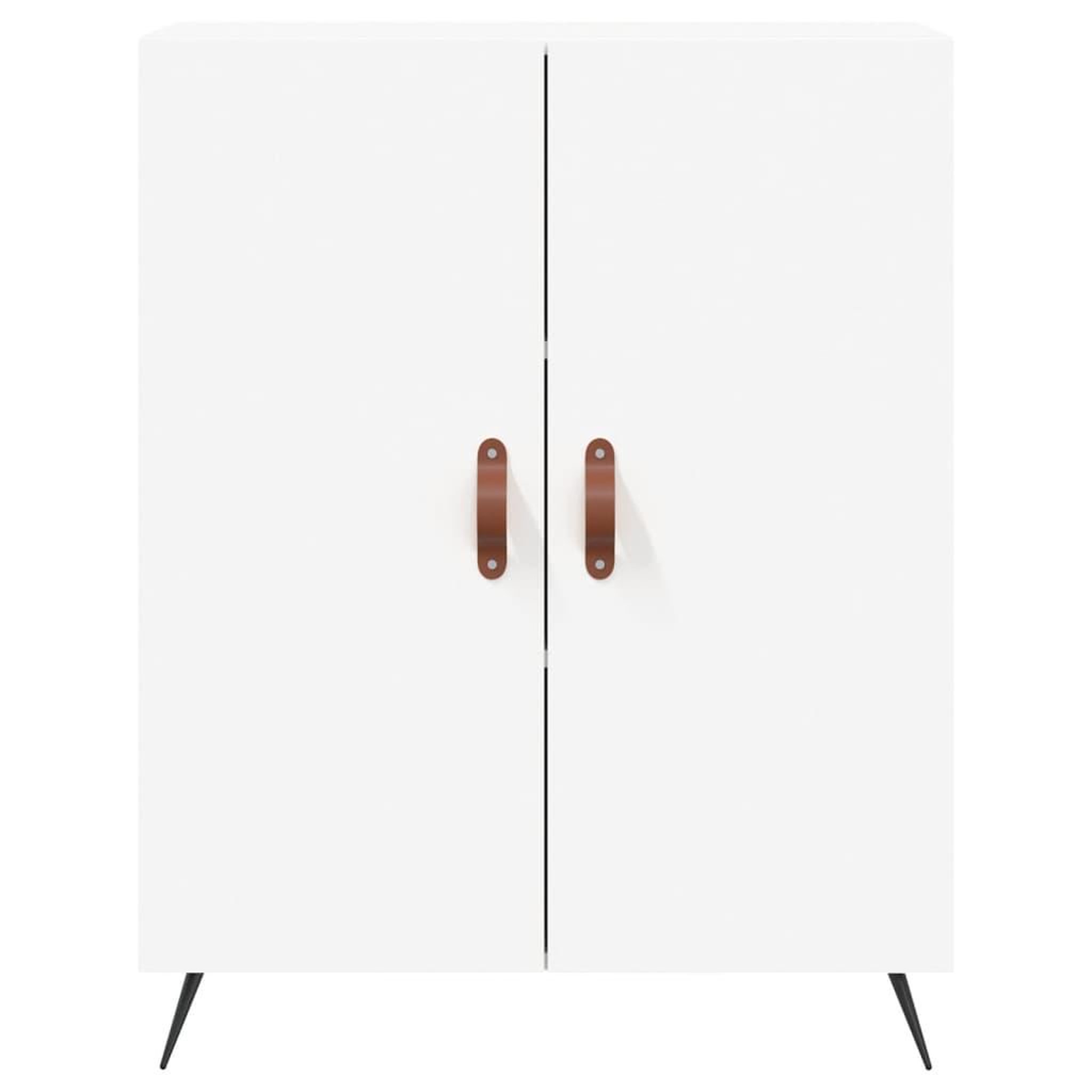 Voir la diapositive 5 : VIDAXL Buffet blanc 69,5x34x90 cm bois d'ingenierie