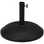 Voir la diapositive 1 : OUTSUNNY Pied de parasol rond dia. 49cm poids net 25Kg ciment PP noir