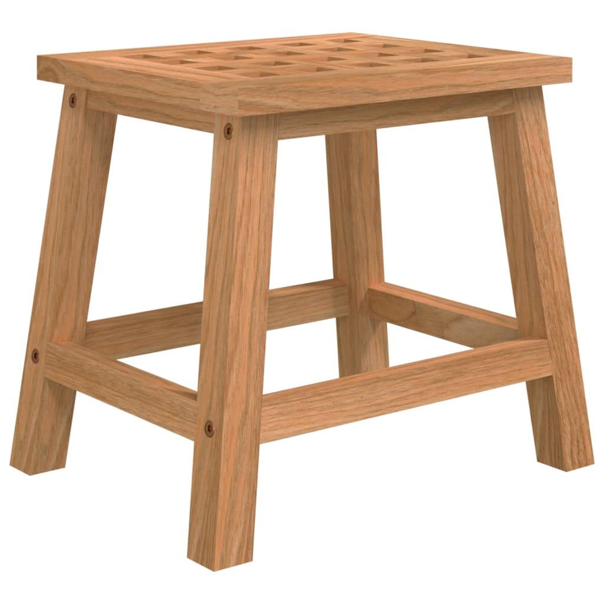 VIDAXL Tabouret 29x22,5x25,5 cm bois massif de noyer