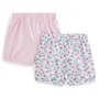 Voir la diapositive 2 : IN EXTENSO Lot de 2 shorts bébé fille