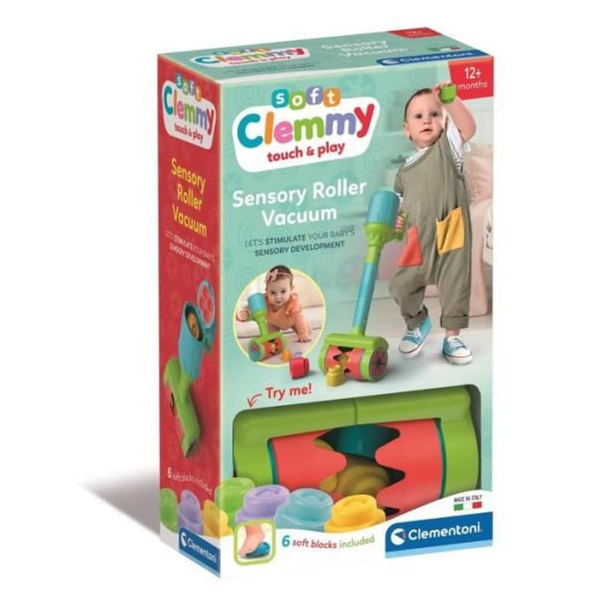Voir la diapositive 4 : CLEMENTONI CLEMENTONI - Aspirateur Clemmy