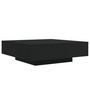 Voir la diapositive 2 : VIDAXL Table basse noir 100x100x31 cm bois d ingénierie