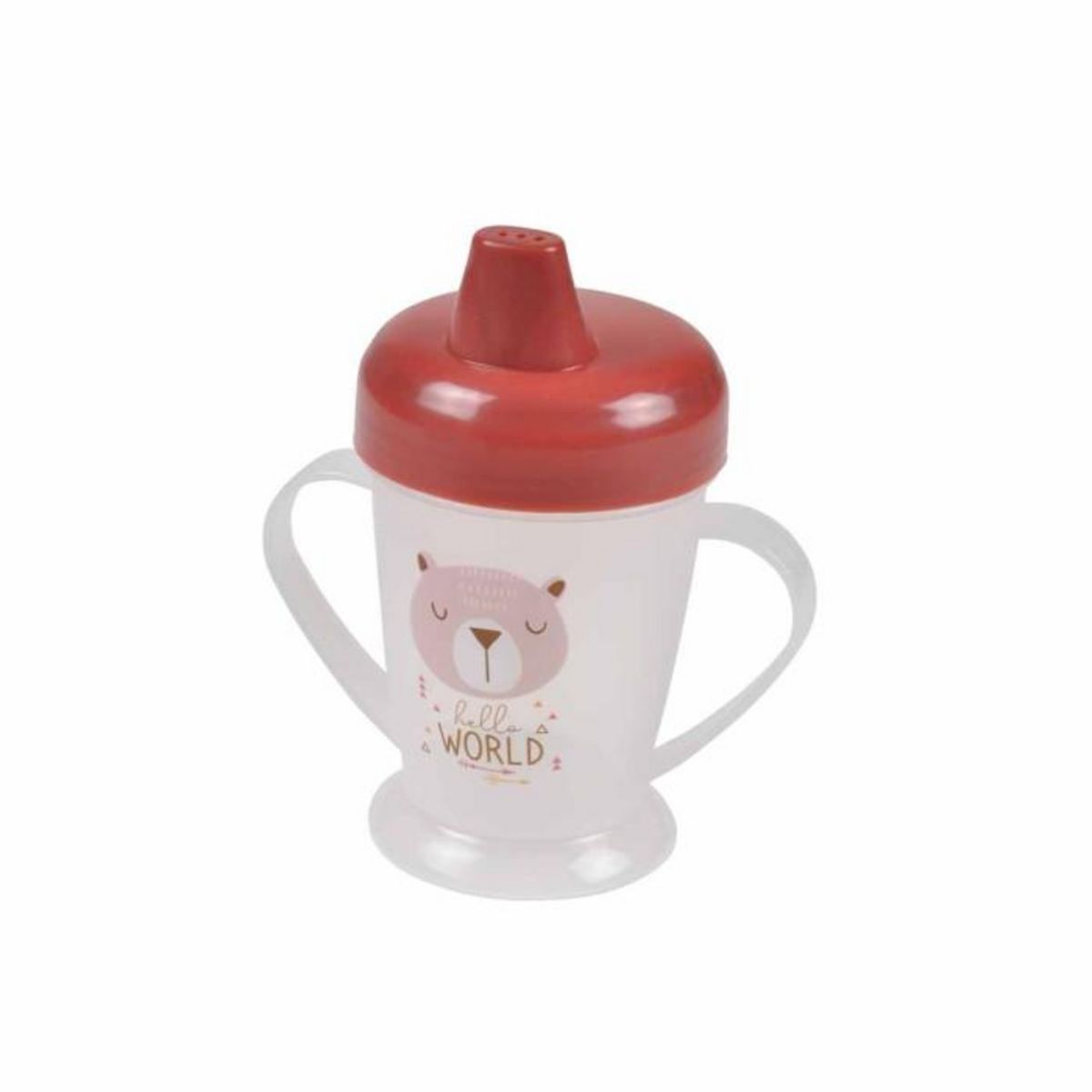 Paris Prix Gobelet pour Bébé Anti-Goutte  Ourson  225ml Marron