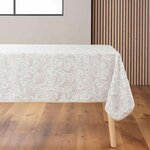 Paris Prix Nappe Antitache Imprimé  Leya  145x240cm Naturel