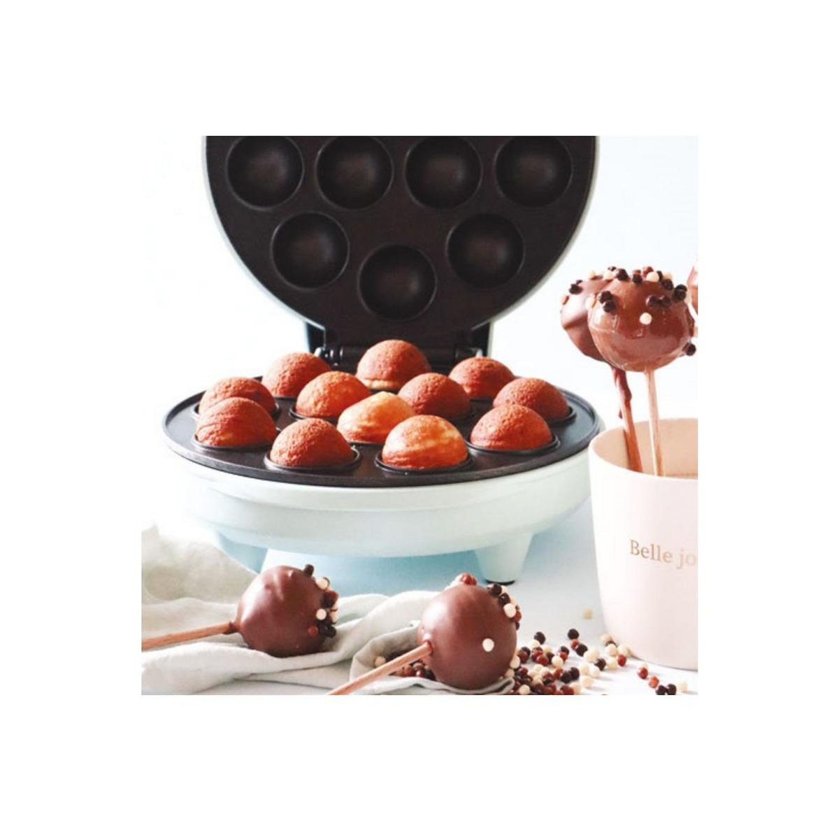 SCRAPCOOKING Gaufrier bubble 700w vert - 3893