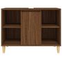Voir la diapositive 6 : VIDAXL Meuble d évier chêne marron 80x33x60 cm bois d ingénierie