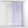 Voir la diapositive 1 : Paris Prix Rideau Voilage à Anneaux  Linka  140x240cm Lilas