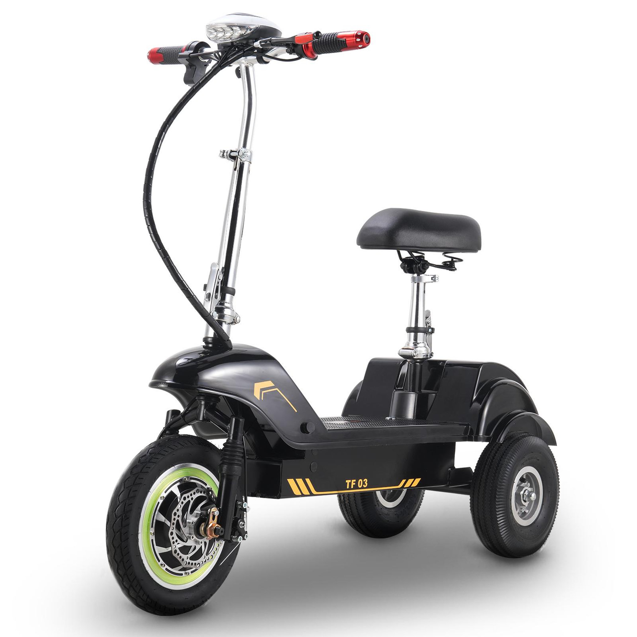 TWOFISH Trottinette électrique à trois roues avec siège amovible twofish tf03. Coloris disponibles : Multicolore