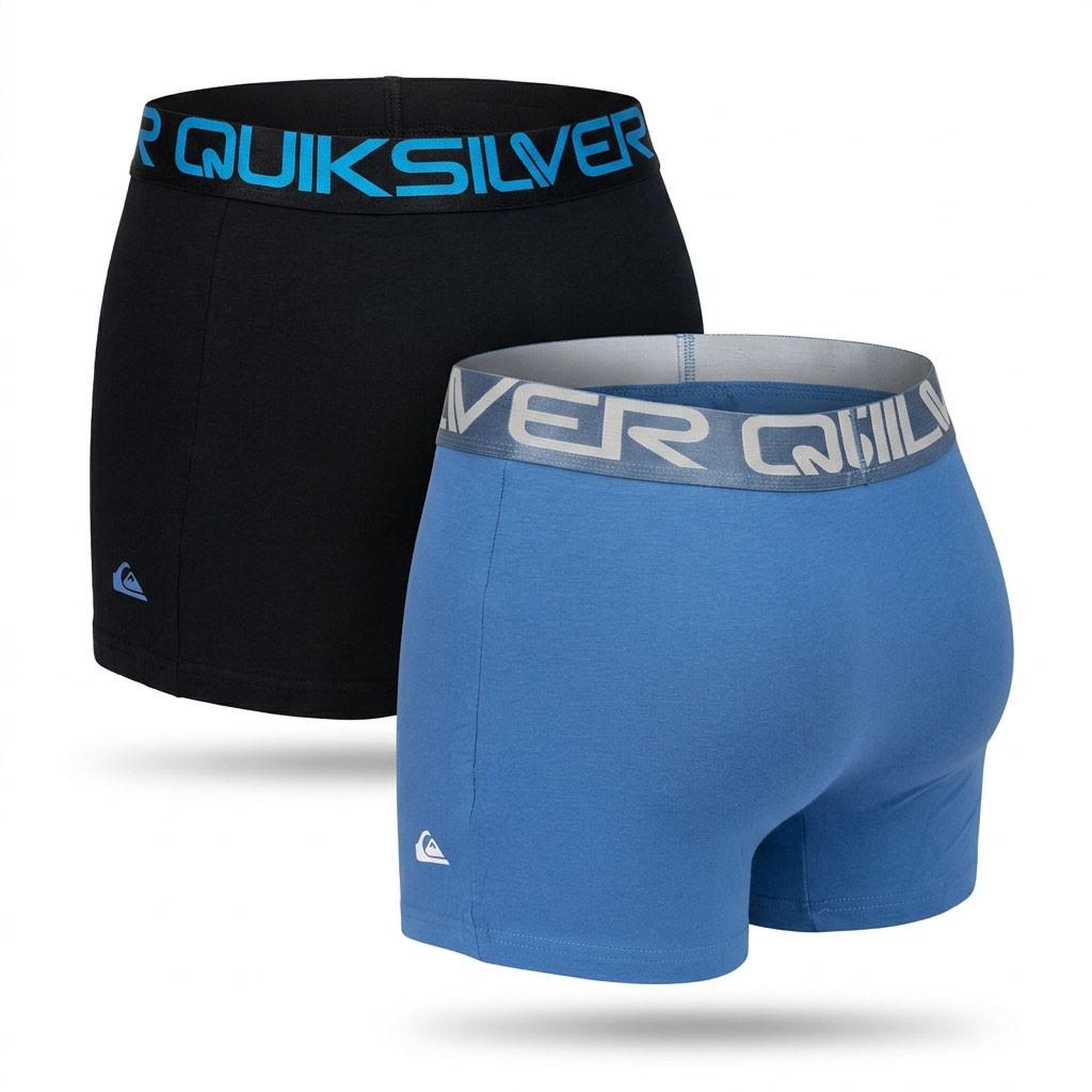 Voir la diapositive 6 : QUIKSILVER Quiksilver – Pack 2 Boxers Homme Confort Coton Stretch