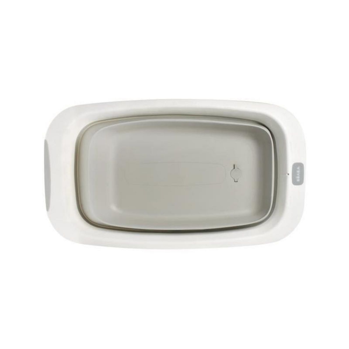 BEABA BEABA, Baignoire pliable - 920403 -Baignoire Eazy Pop Camélé'O - Gris velours