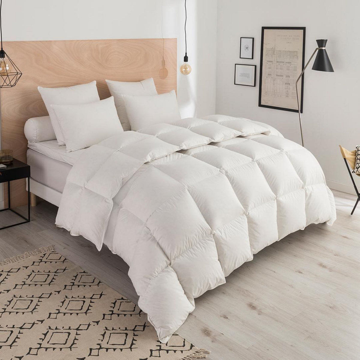 DODO Couette Thermoduv CHAUDE - 90% Duvet d'Oie