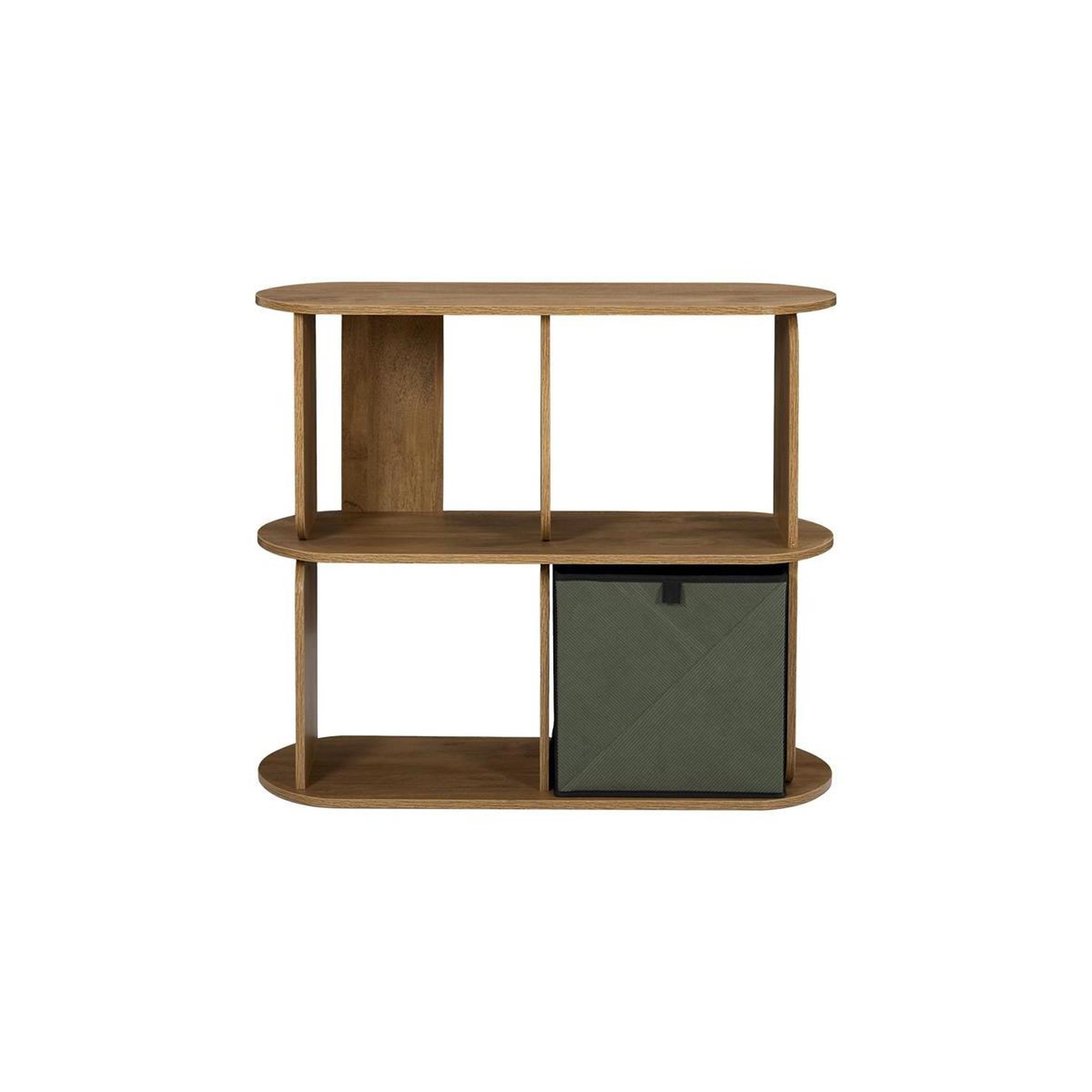 Voir la diapositive 3 : Paris Prix Étagère modulable 4 cases  heritage  78cm marron