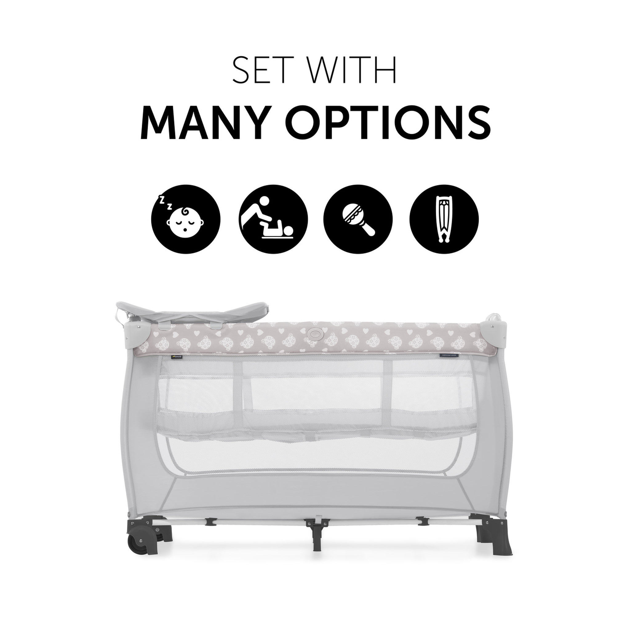 Voir la diapositive 4 : HAUCK Lit parapluie Sleep N Play Center 3 en 1