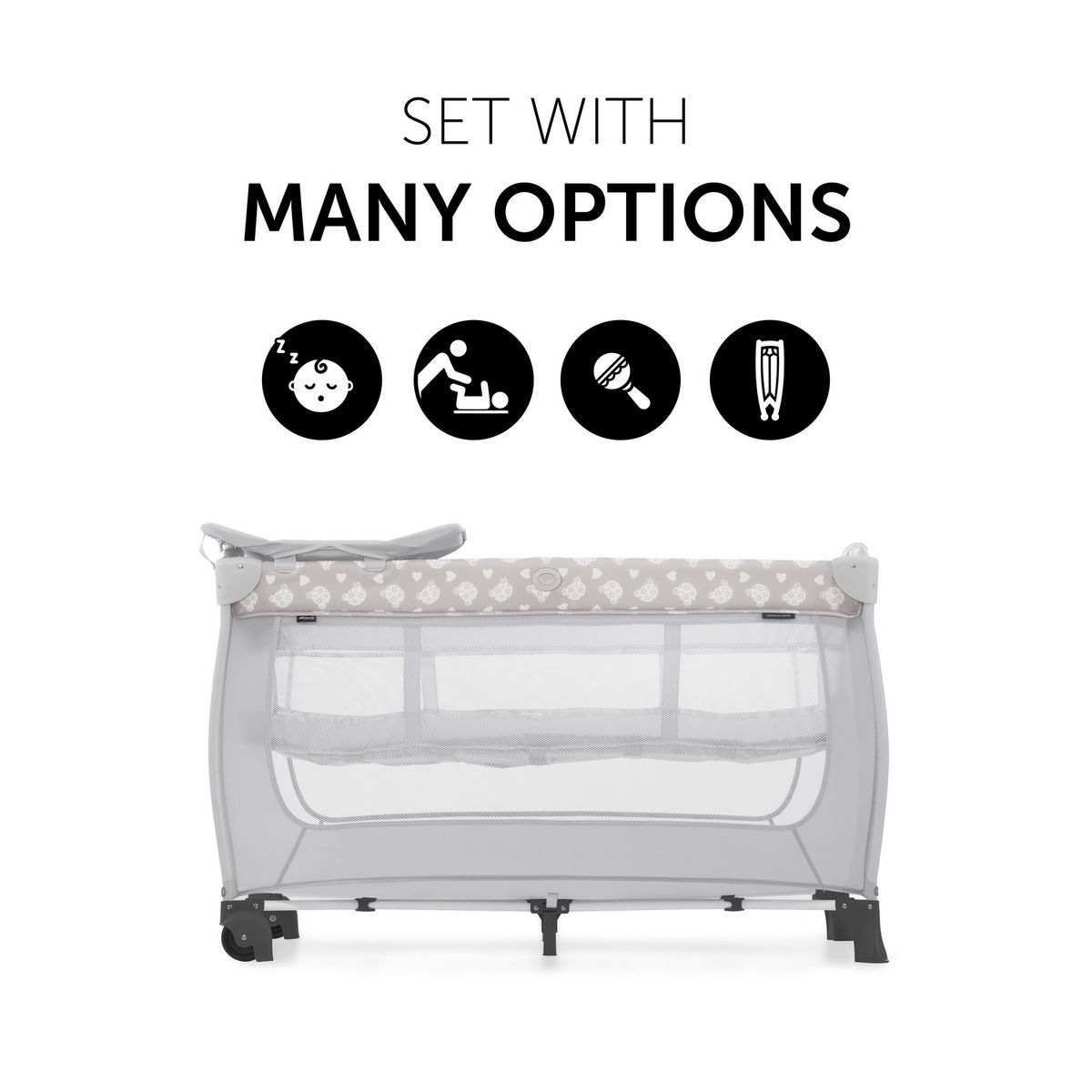 HAUCK Lit parapluie Sleep N Play Center 3 en 1