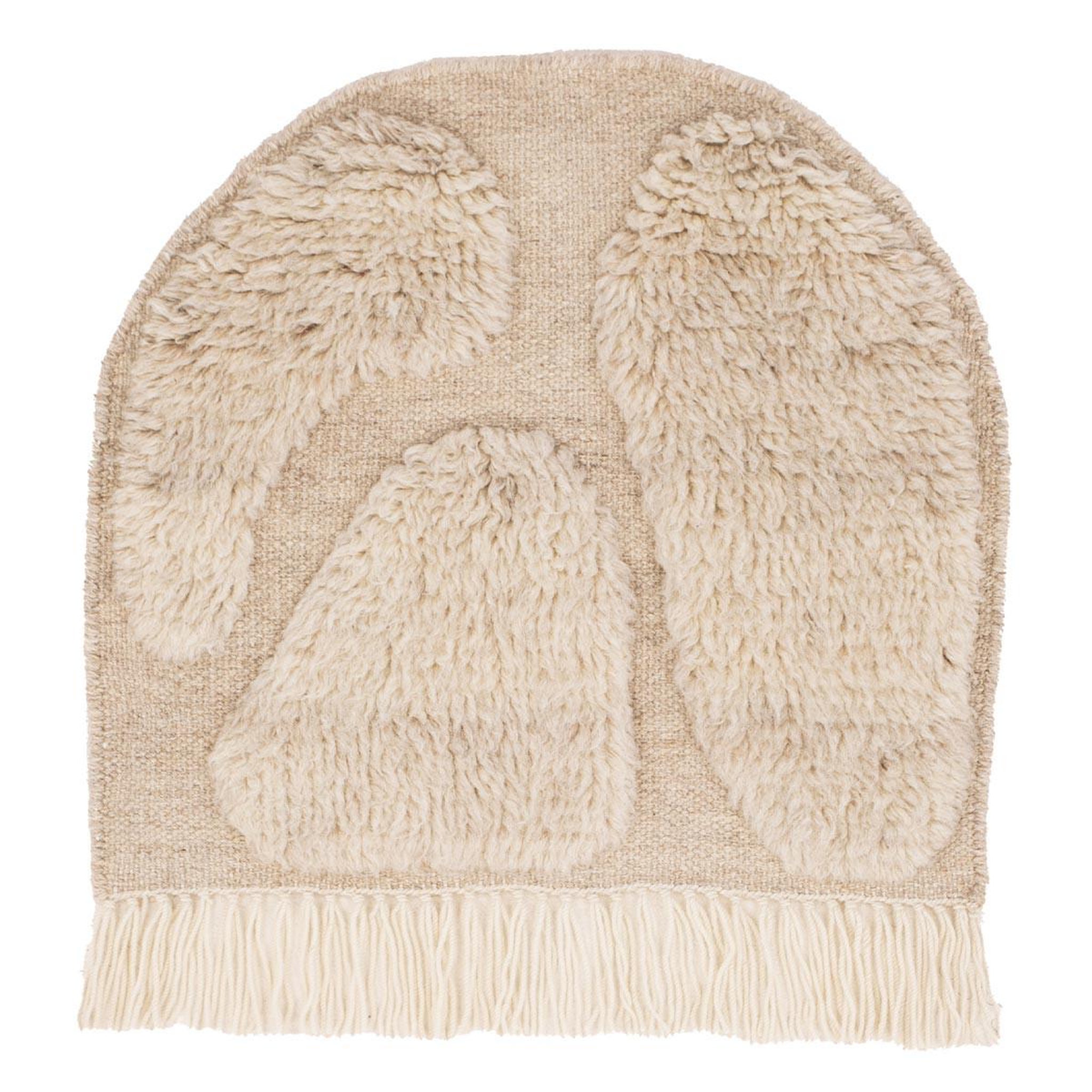 Paris Prix Déco murale en laine  jakobso  62cm naturel