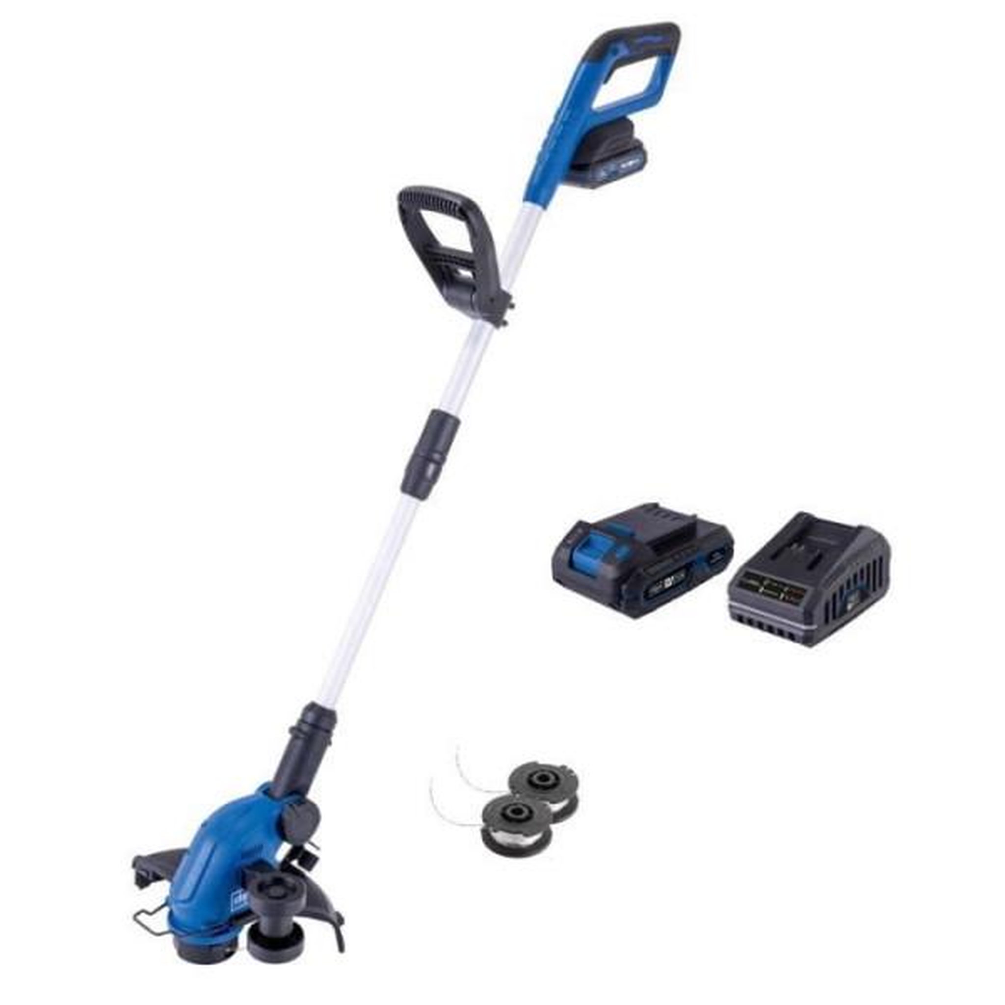SCHEPPACH Coupe-bordure sans fil 2 en 1 C-LT300-X + batterie 2Ah + chargeur