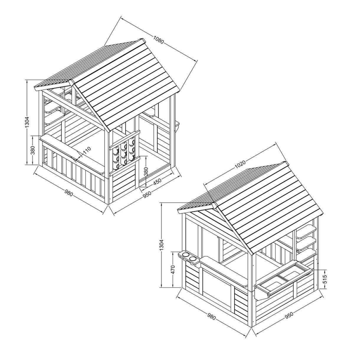 Axi House Maisonnette en bois - Lynn
